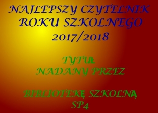 Czytelnik roku