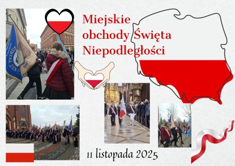 Biało Czerwony Minimalistyczny Narodowe Święto Niepodległości Plakat - 1