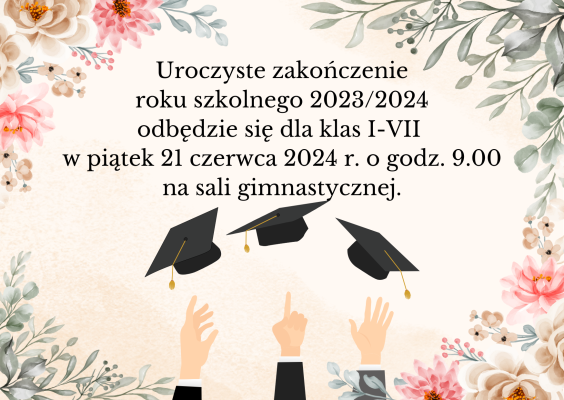Uroczyste zakończenie - 1