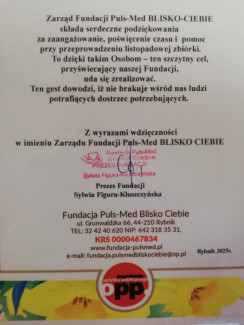 podziekowanie