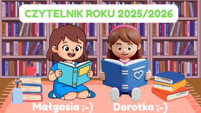 dwie dziewczynki z otwartymi książkami siedzą na podłodze w bibliotece