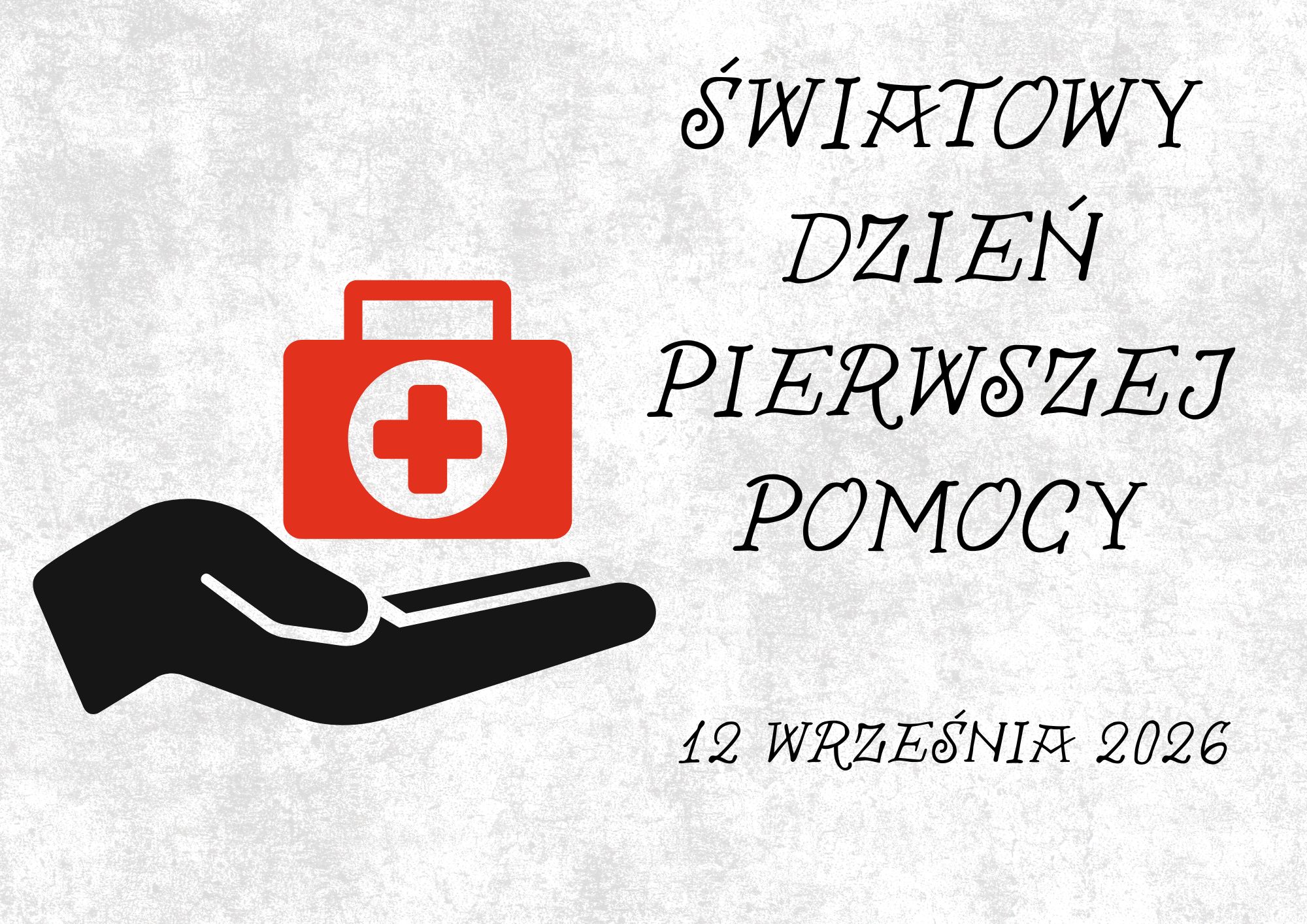 Informacja o światowym dniu pierwszej pomocy