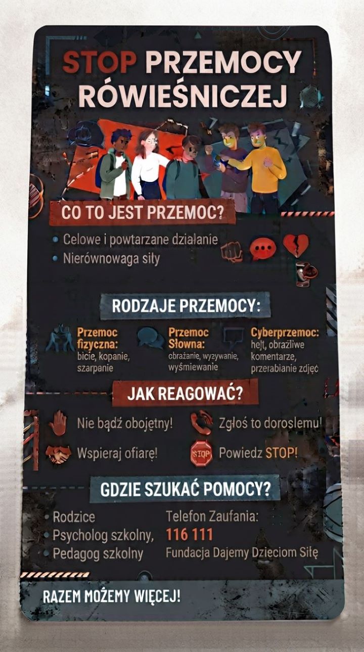 Ulotka Stop przemocy